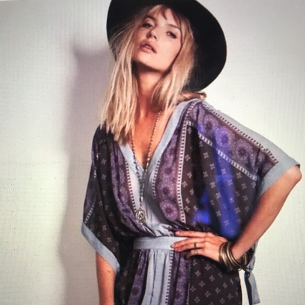 Free People Santa Cruz Kimono Dress